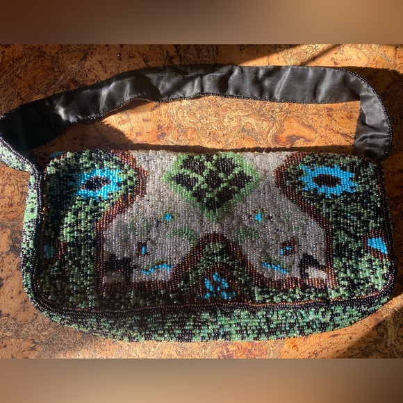 Vintage Cache Handmade Beaded Bag - Picture 2 of 3